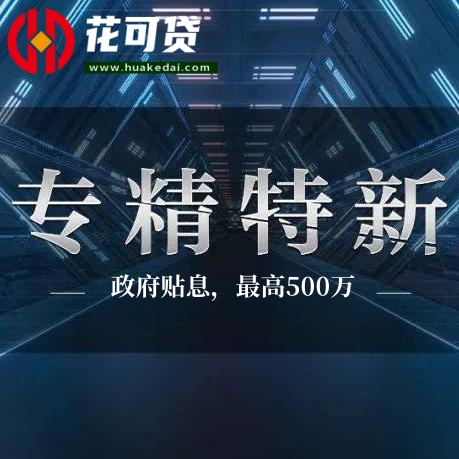 赣州“专特精新”企业贷
